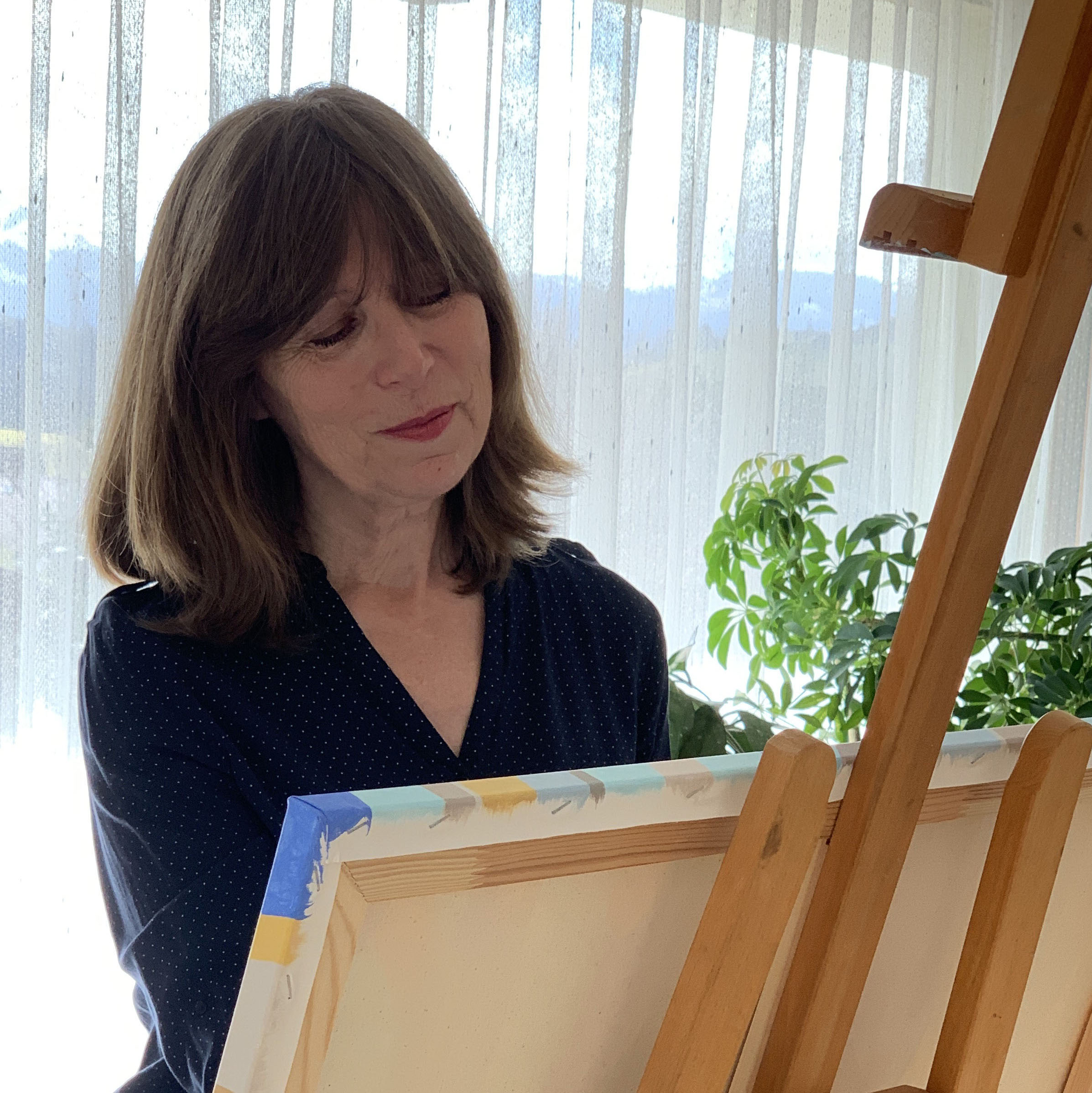 Françoise Vetterli Charbaut artiste peintre peinture acrylique
