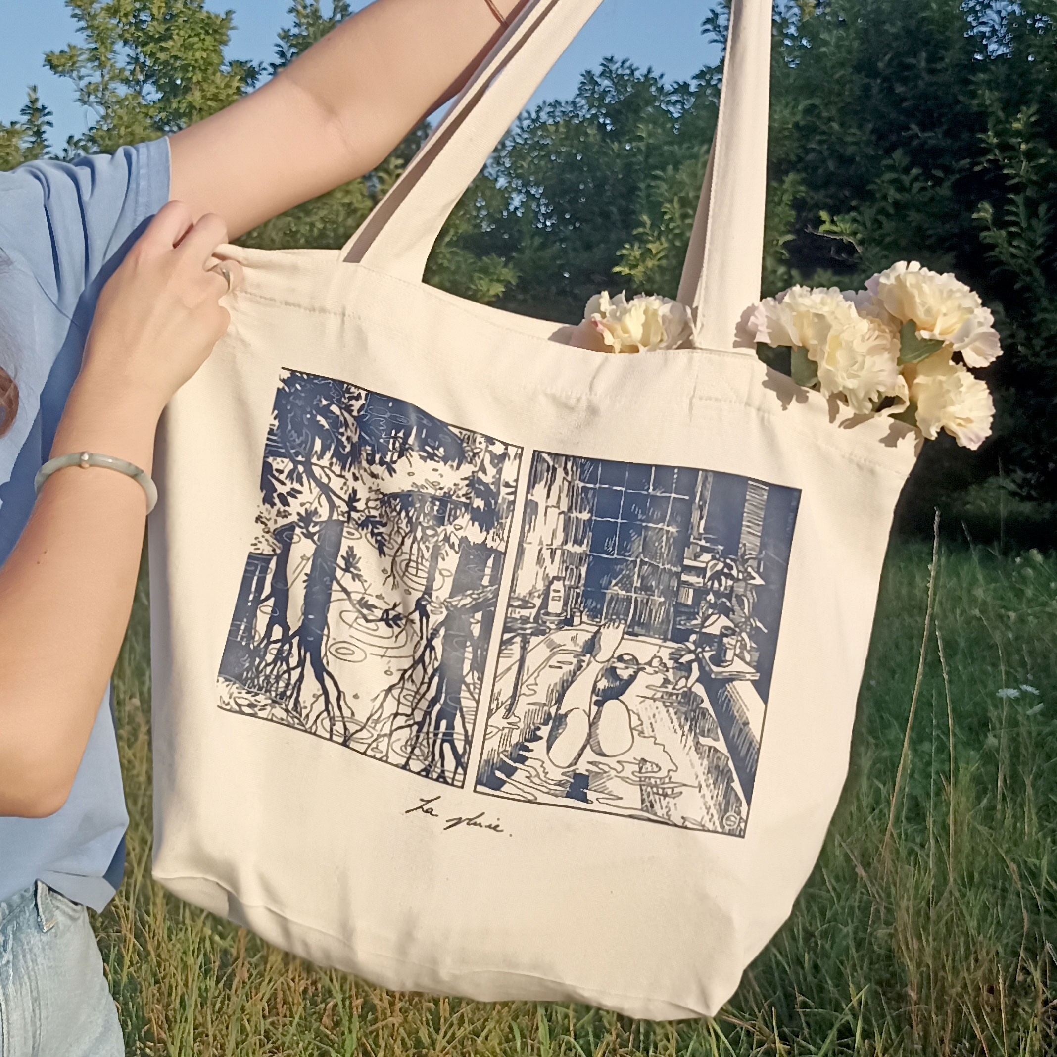 Ondine - Tote Bag Eklyps By Kassidy Sylvie et Kiara
