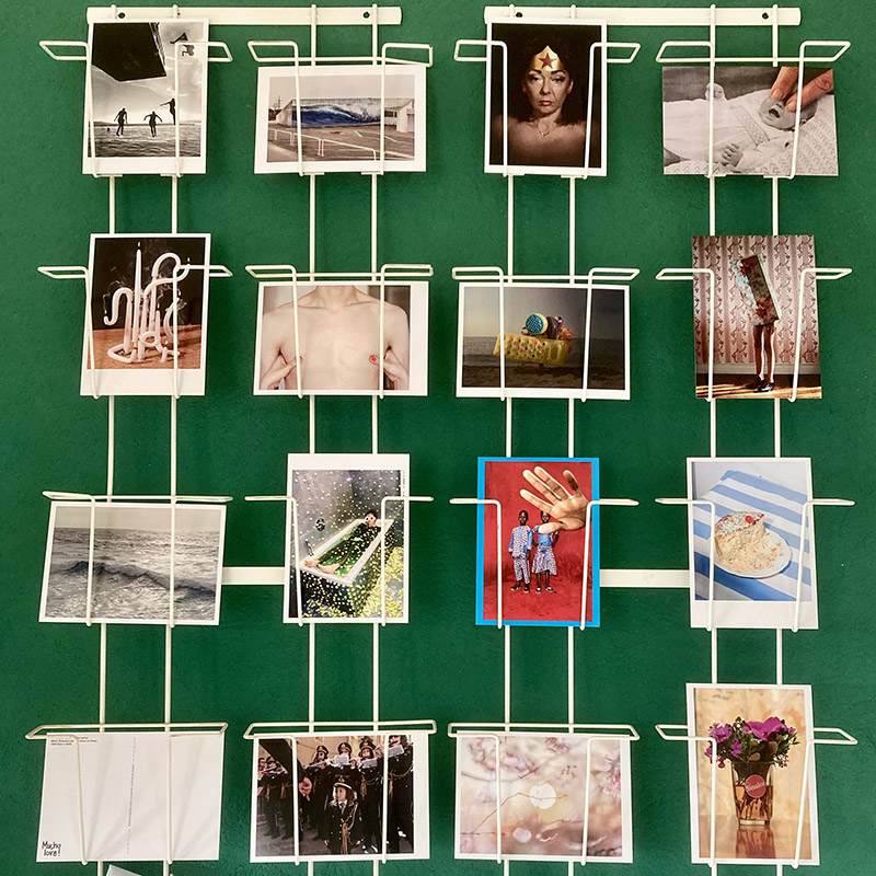 MuchoLove - Cartes postales Couronne tête mariée Chiara Mia fleurs