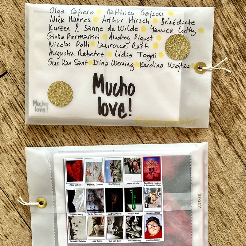 MuchoLove - Yellow Set pack 15 cartes postales Automne de Shirley Giroud